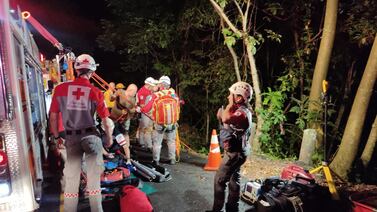 Impactante accidente en guindo termina en un verdadero milagro