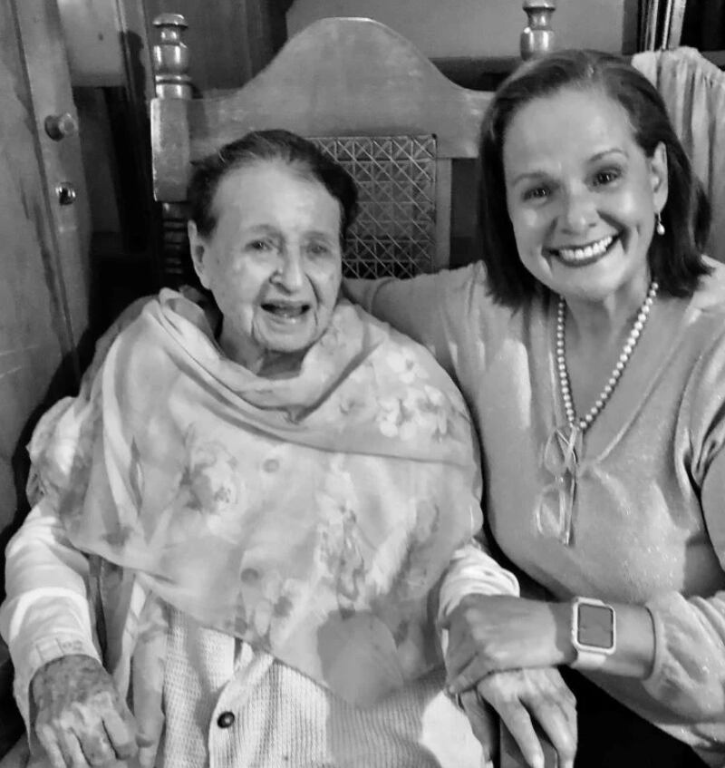 La señora Nelly Coto Solano, pionera del fútbol femenino falleció a los 105 años. Foto tomada de La Voz de Goicoechea.