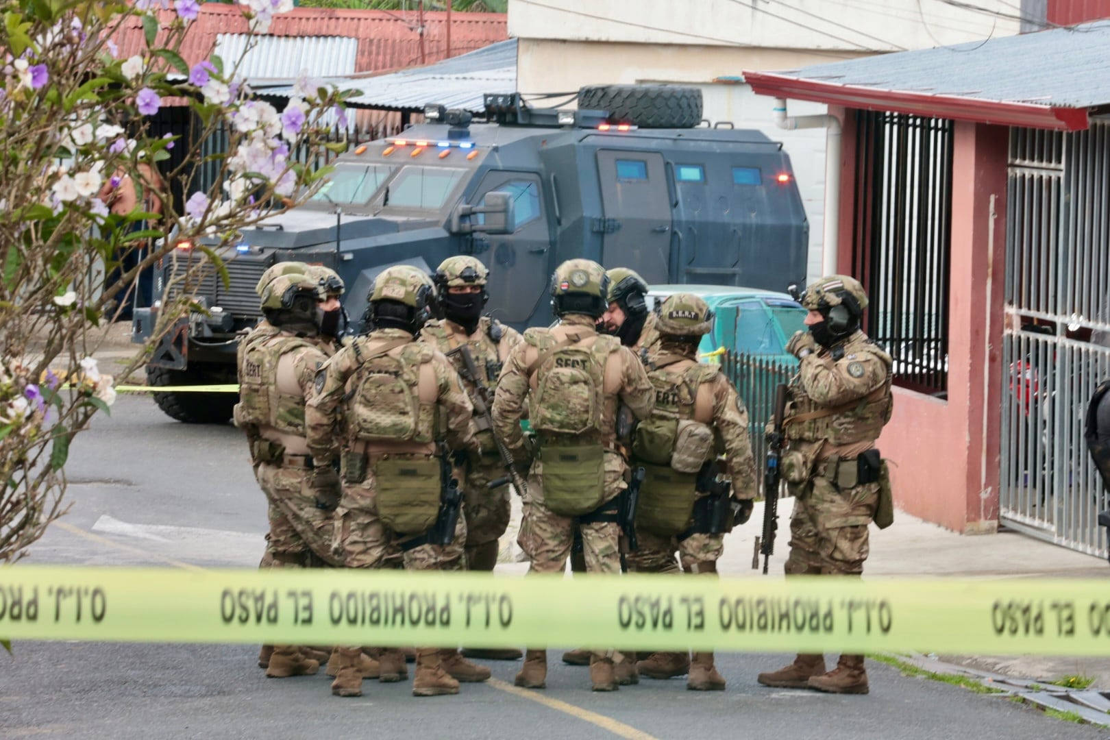 Allanamientos en San Francisco y Granadilla