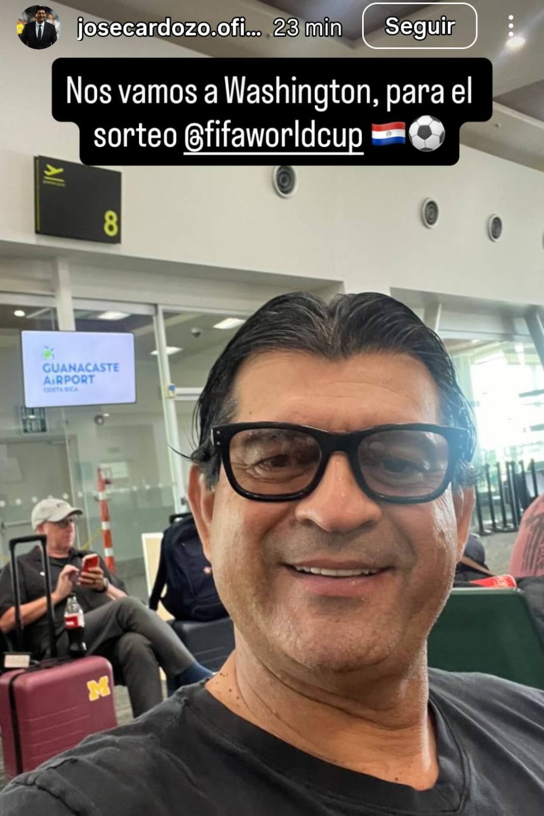 José Cardozo estará en el sorteo del Mundial de Norteamérica 2026.