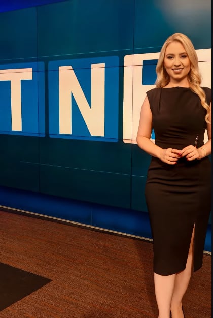 Stefanía Colombari, periodista de 7 Días y presentadora de Telenoticias.