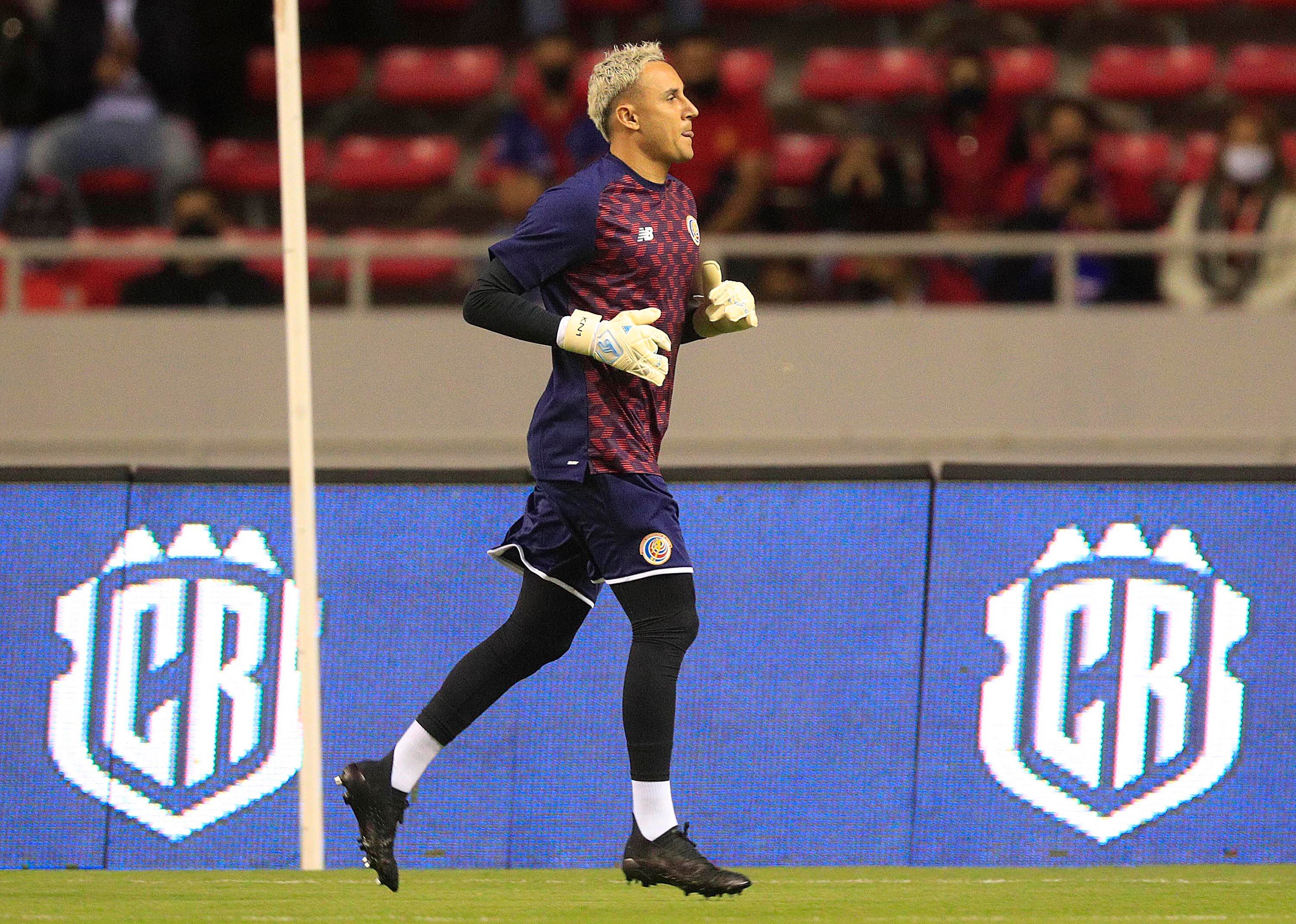 27/01/2022 Estadio Nacional, La Sabana. La Selección Nacional de Costa Rica recibió a su similar de Panamá, en el partido de apertura de la segunda fase de la octagonal final de Concacaf, rumbo al Mundial Qatar 2022. Keylor Navas llegó a su partido número 100 con la Sele. Foto: Rafael Pacheco Granados