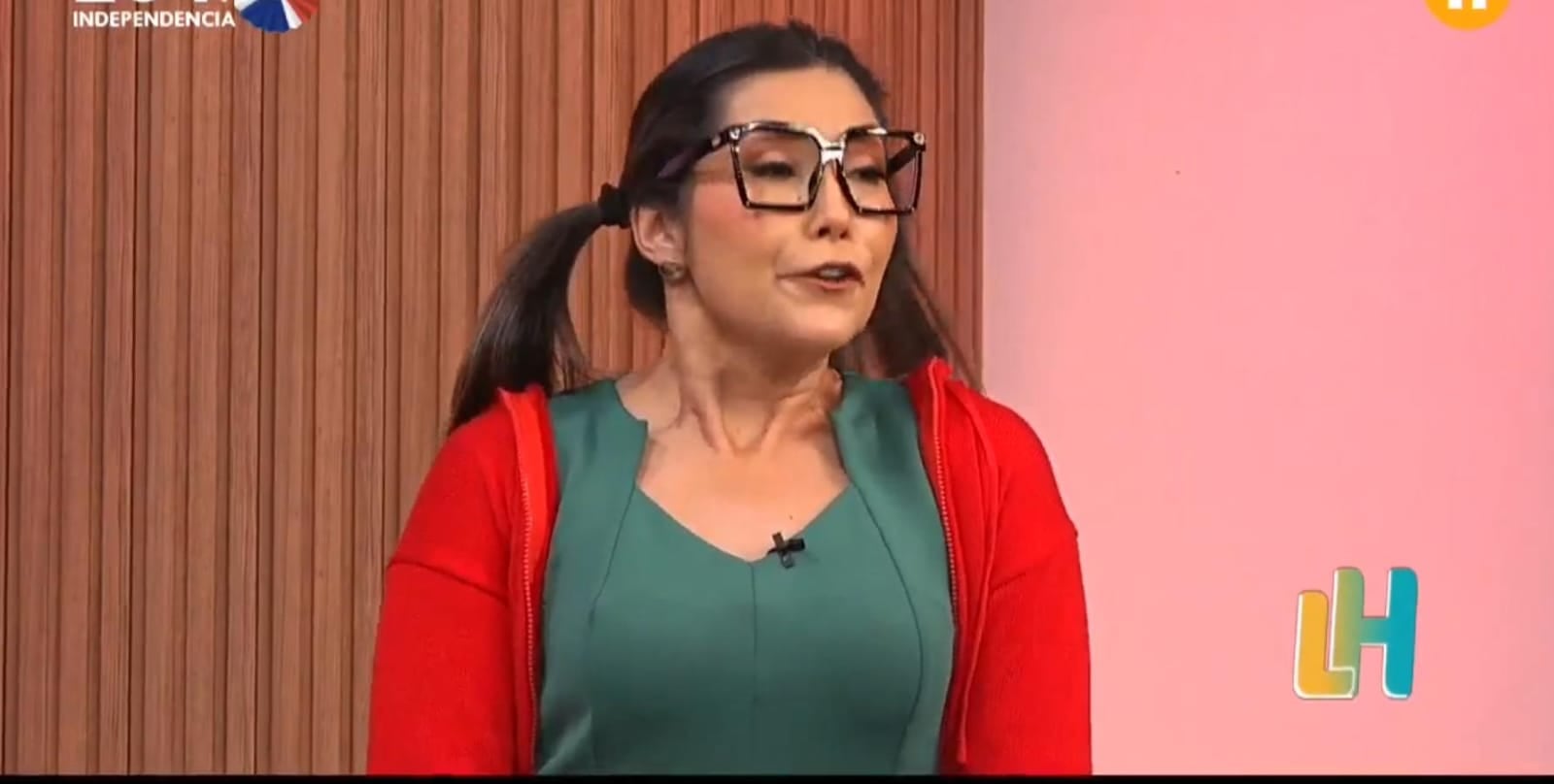 Ginnés Rodríguez se convirtió en La Chilindrina