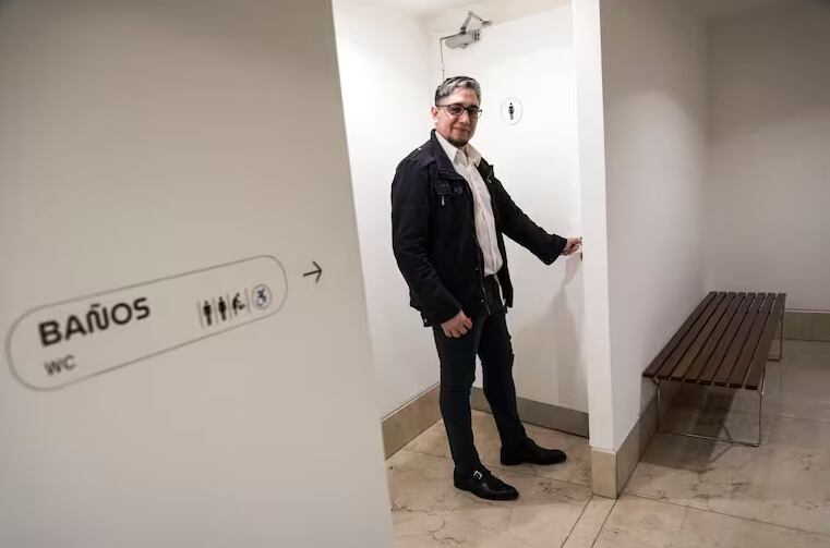 Lino Espinola dice que vio cosas activarse solas en el museo. Foto: GDA/La Nación/Argentina