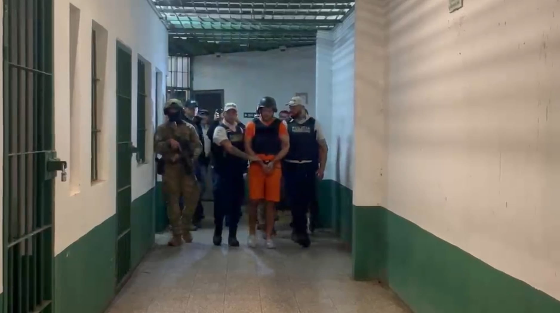 Alias Diablo fue colocado en su celda, en el módulo de Máxima Seguridad.