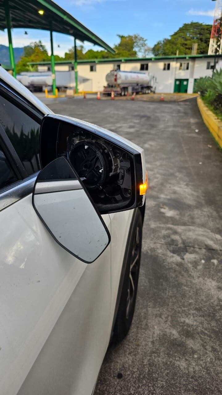 Mujer vivió un gran susto en circunvalación