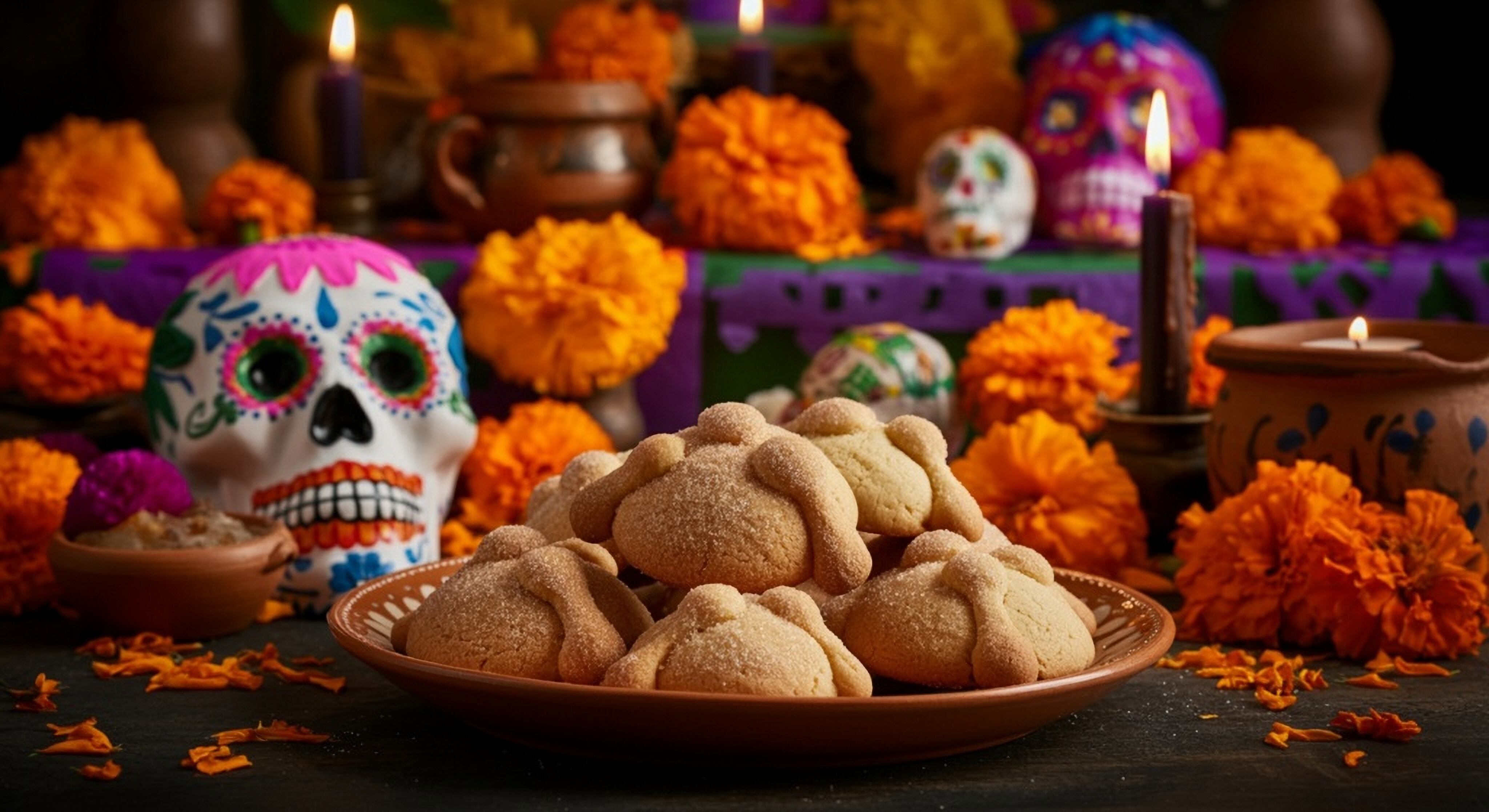 Disfrute de vacaciones pagadas en México y pruebe el pan de muertos entre el 31 de octubre y el 6 de noviembre.