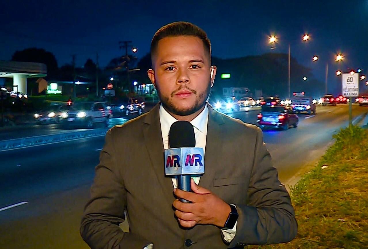 Erick Meléndez, periodista de Noticias Repretel