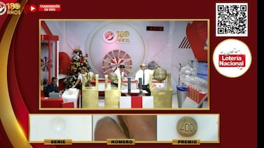 Lotería Nacional: Estos son los números ganadores del sorteo del domingo 16 de noviembre