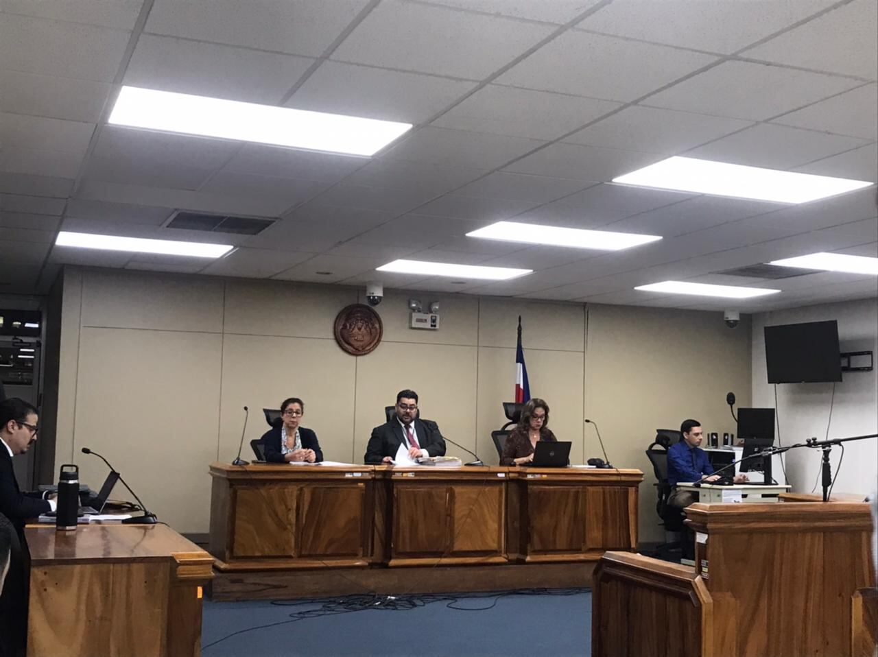 El juicio arrancó este miércoles en los tribunales de San José. Foto: Adrián Galeano