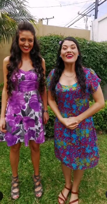 Actriz Adriana Víquez