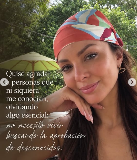 Verónica González, presentadora y modelo.