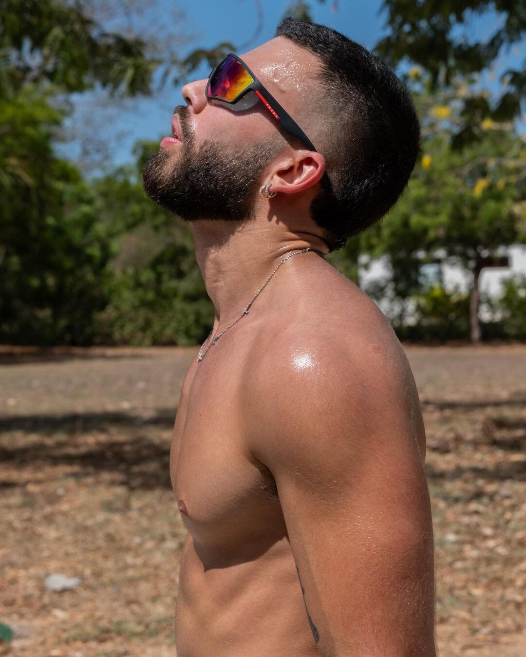 Cantante Julián Turizo, hermano Manuel Turizo, vacacionando en Costa Rica.