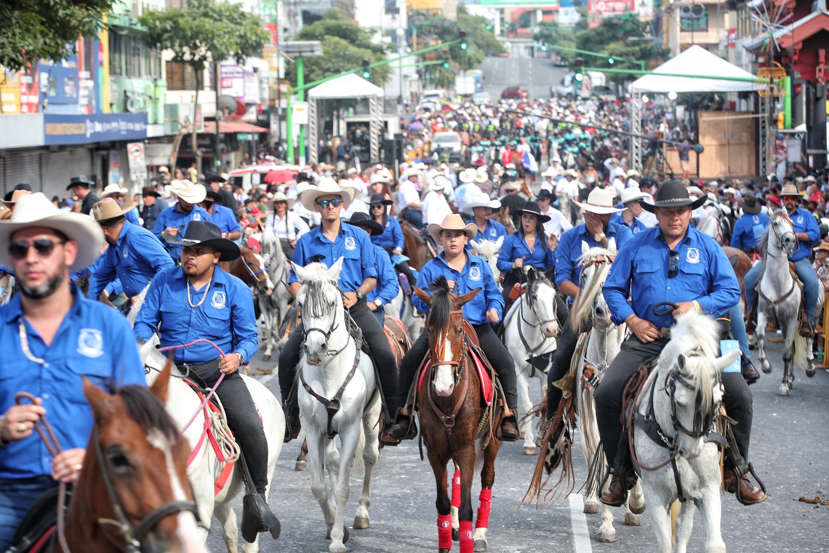 16/12/2023/ Tope Nacional 2023 en San José / Foto John Durán