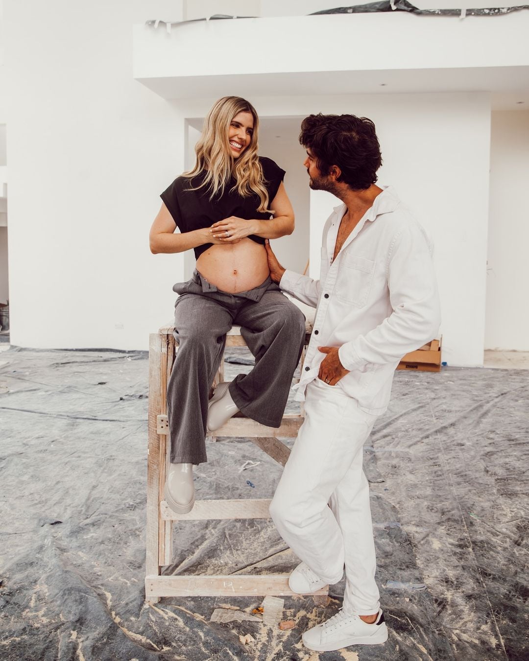 Karina Campos y su esposo Mauricio Ulate