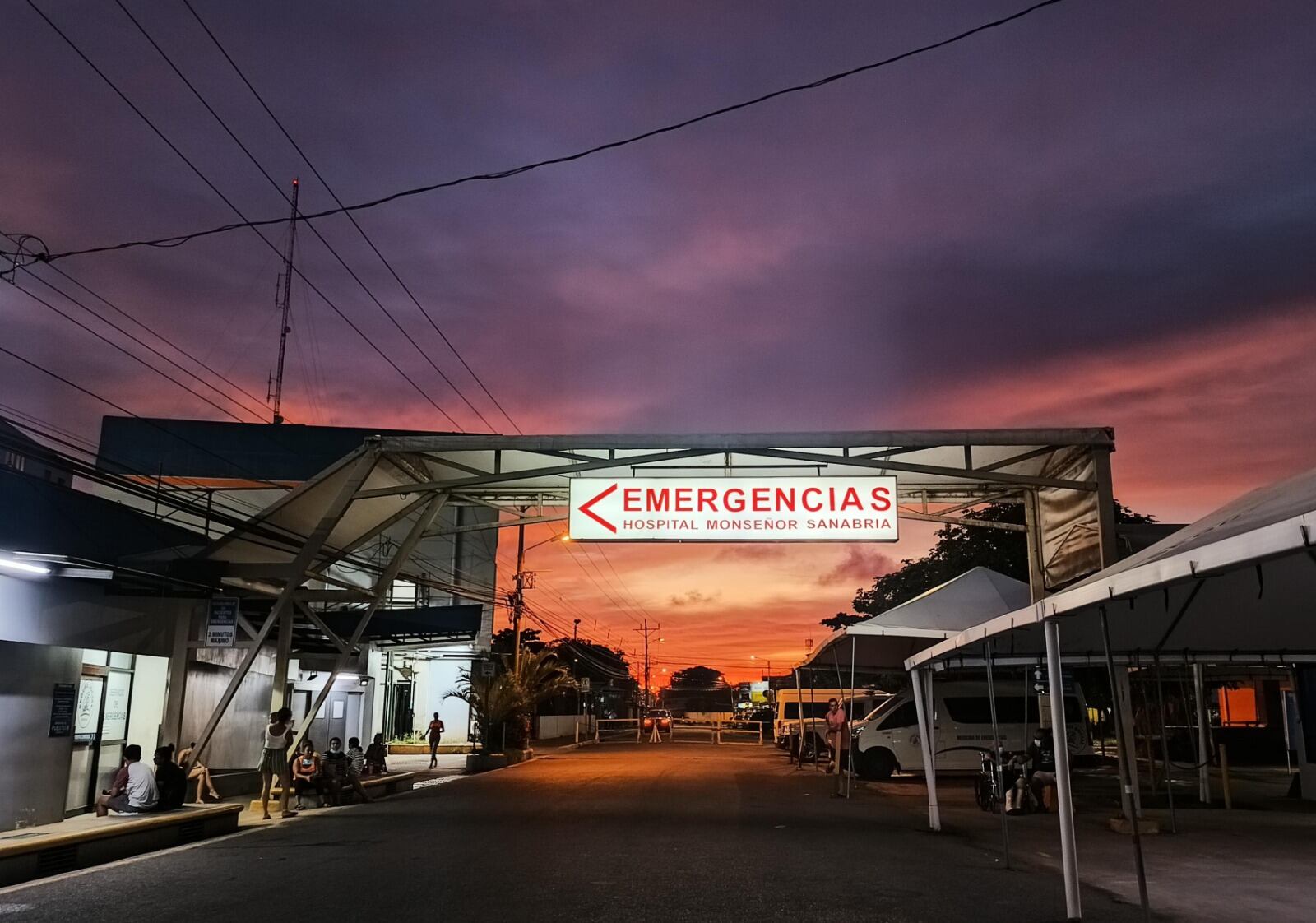 Hospital Monseñor Sanabria, Puntarenas. Viejas instalaciones. Foto: julio 2024