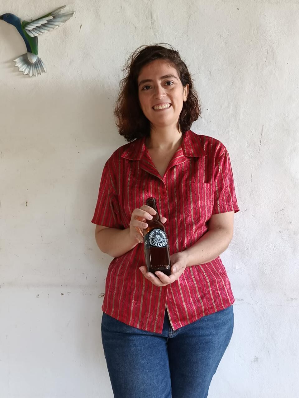 Freyja Guerrero Mejía es también una pulseadora, ella se vino para Costa Rica con un sueño en su maleta, poner su negocito. Llegó al país en julio del 2022. Este 2024 termina muy agradecida porque su negocio de cerveza de hidromiel