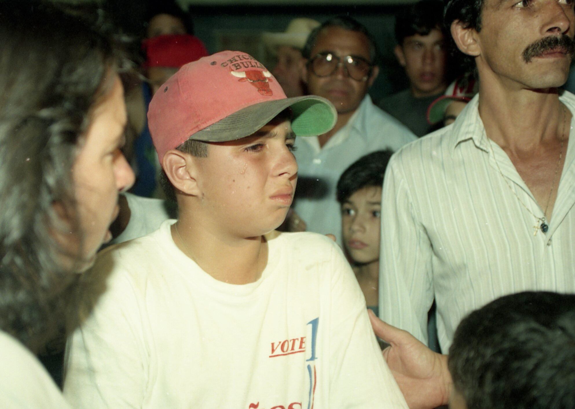 En abril de 1997 once menores de edad resultaron heridos por una falle en el juego mecánico de las sillas voladoras, esto durante un turno en San Miguel de Santo Domingo de Heredia. Foto Archivo.