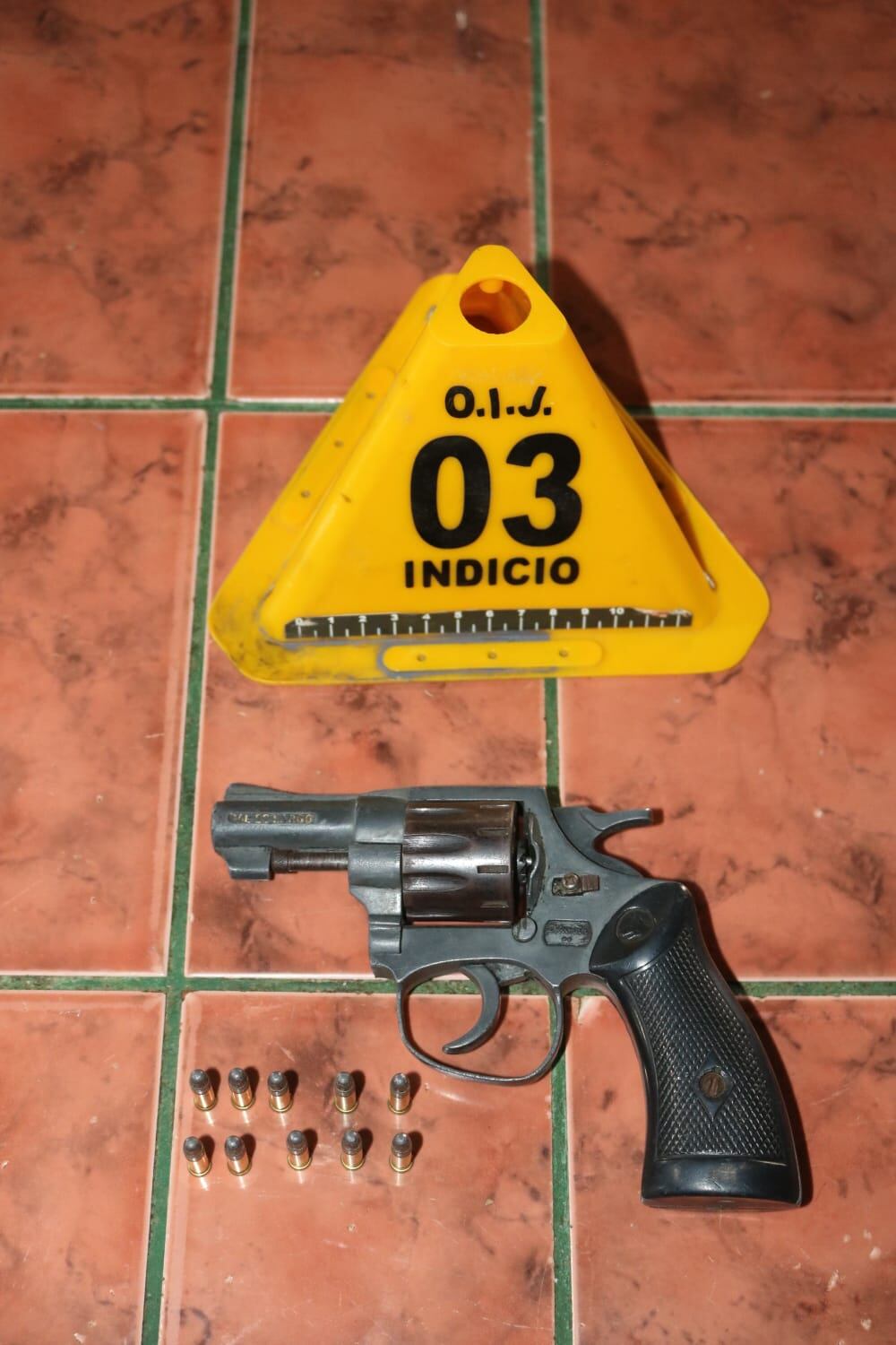 Detenidos por tentativa de homicidio en Guanacaste. Foto OIJ