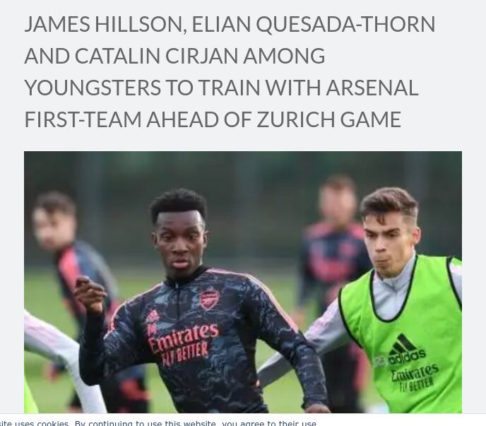 Elian Quesada, Arsenal