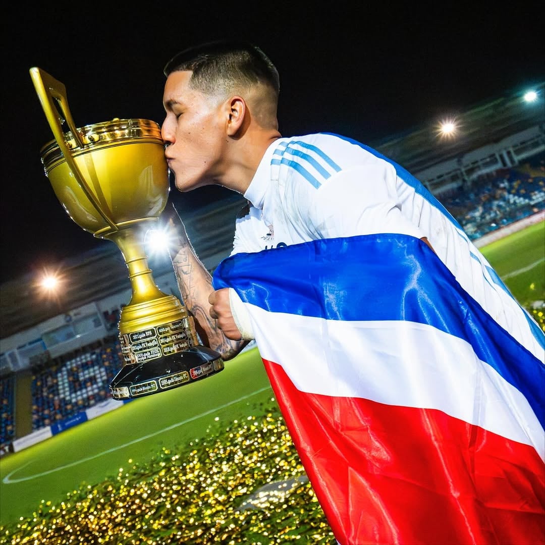 Orlando Galo, jugador de la Selección Nacional.