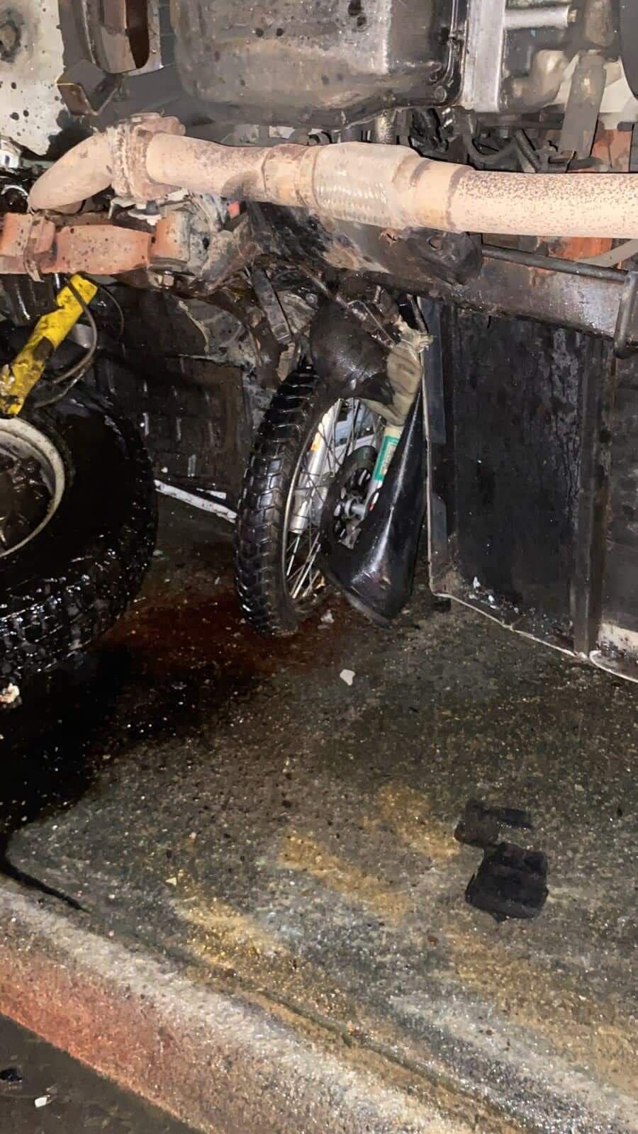 Choque múltiple en La Managua de Quepos cobró vida de Cheilyn Guiselle Calvo Vega, de 23 años y de Alejandro Mauricio Molina González, de 18 años. Foto: Noticias Parriteñas