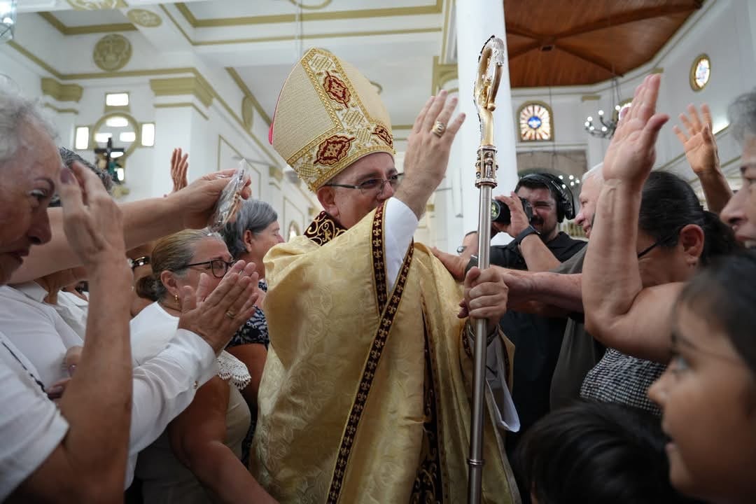 Monseñor Elímar Carvajal fue ordenado obispo de Puntarenas el 6 de agosto del 2026 en la parroquia Espíritu Santo de Esparza