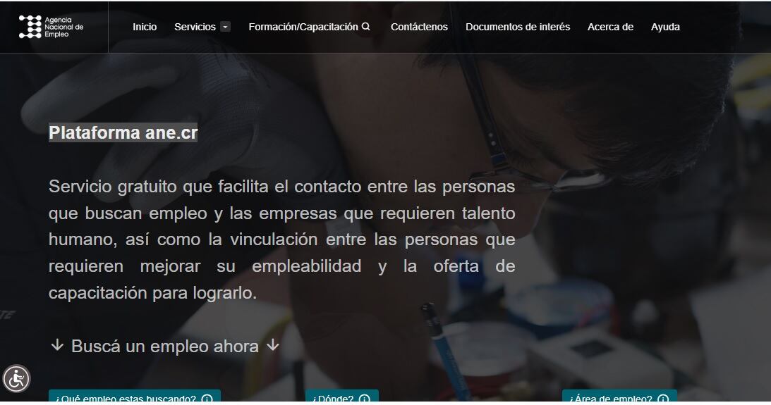 Ya nació www.ane.cr, una plataforma gratuita del Sistema Nacional de Empleo que tiene en estos momentos más de 8 mil trabajitos disponibles de más de 3 mil empresas (privadas y públicas) que están registradas