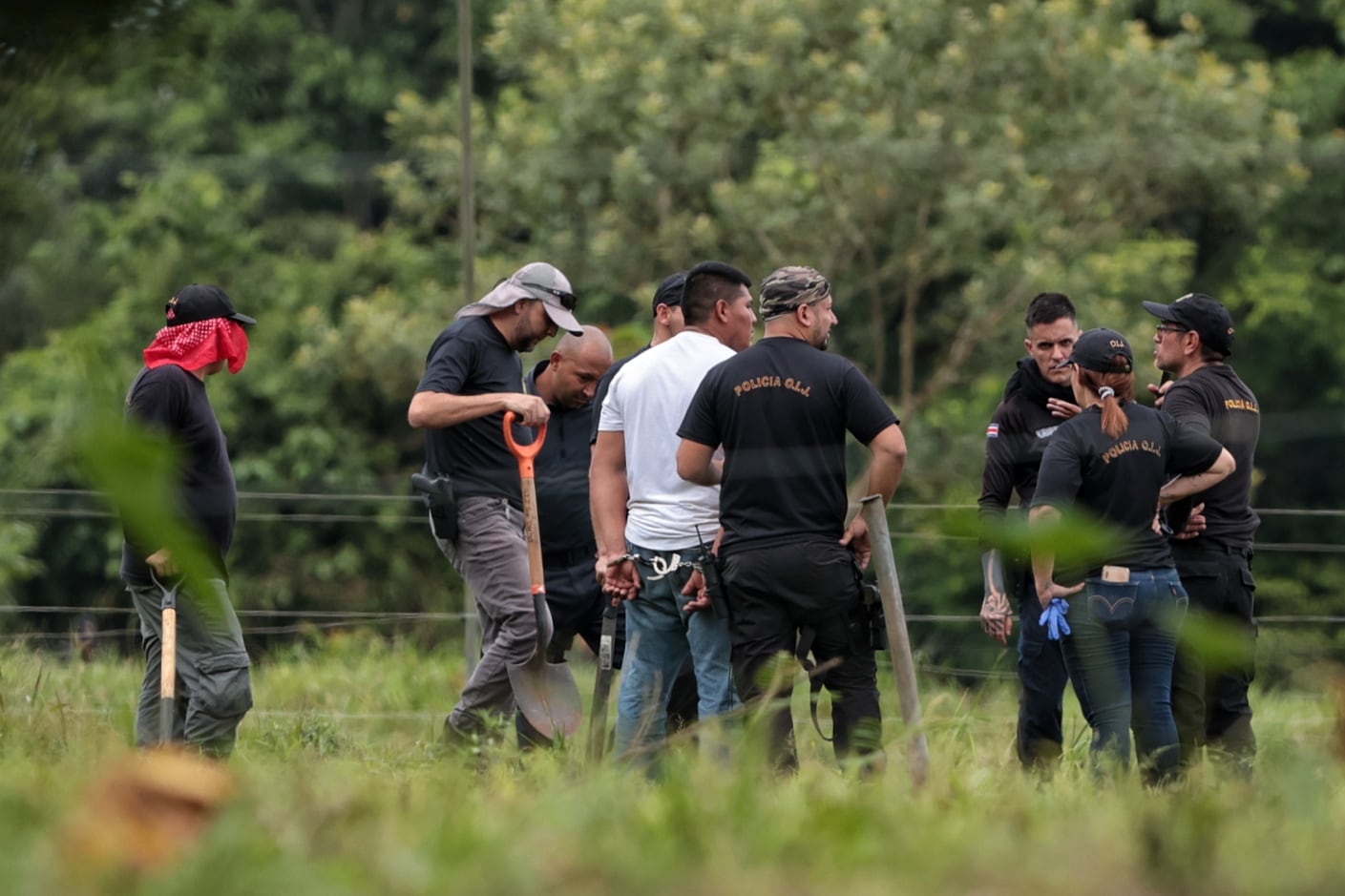 14/10/2025/ Allanamiento caso Ligia Faerron en San Carlos / foto John Durán