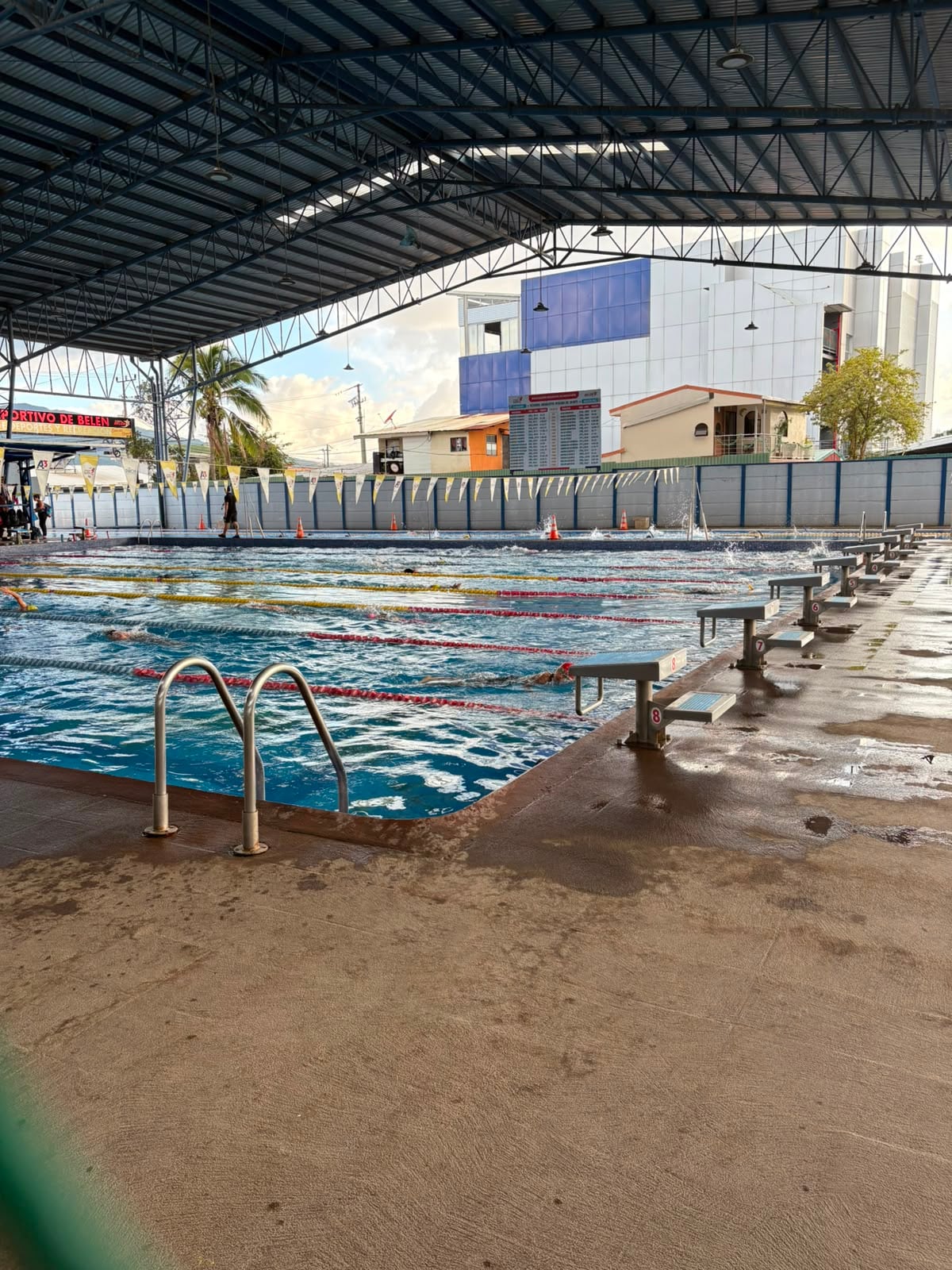 El Polideportivo de Belén es la sede del club Escorpiones de Belén. Foto: Eduardo Rodríguez.