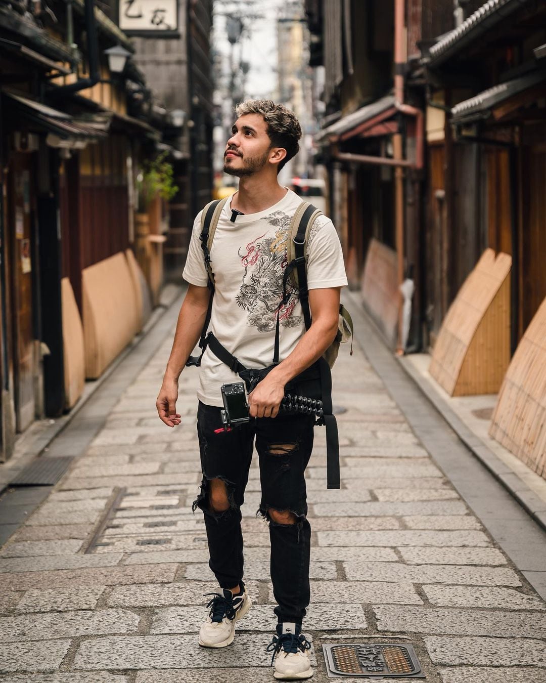 Christopher Araya, de Araya Vlogs, es un costarricense que anda viajando por el mundo.