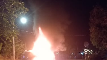 Última hora: excandidato a diputado pierde su vehículo en incendio