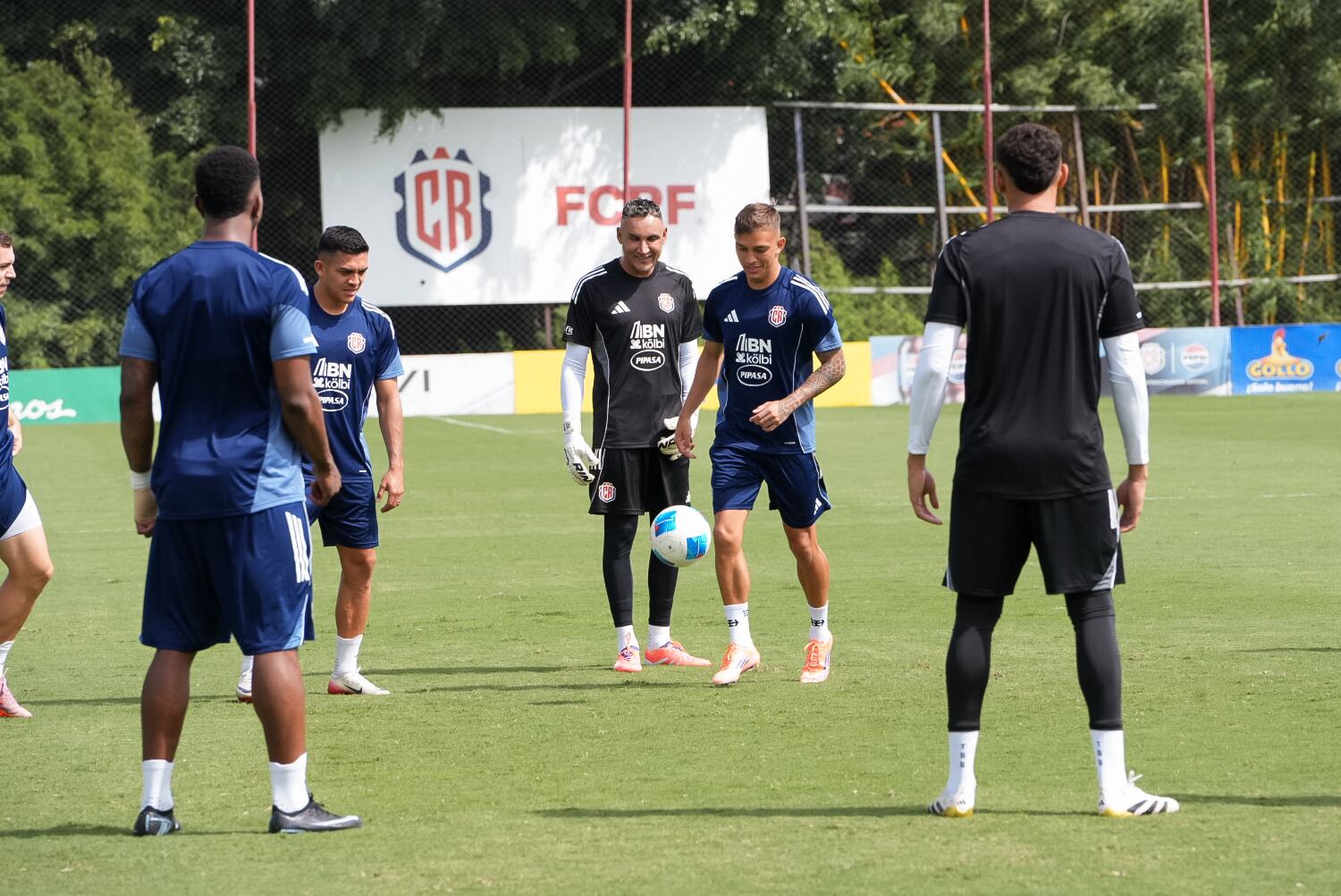 08/10/2025. Entrenamiento de la selección nacional de fútbol. Proyecto Goal, San Rafael, Alajuela. Fotografía: Lilly Arce.