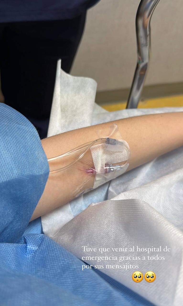 Belinda hospitalizada