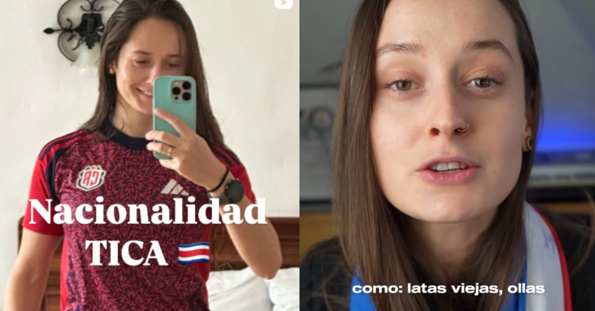 Evangelina González recorrió Costa Rica y ahora quiere obtener la nacionalidad. Con humor, recitó el famoso anuncio de la chatarra para demostrarlo.