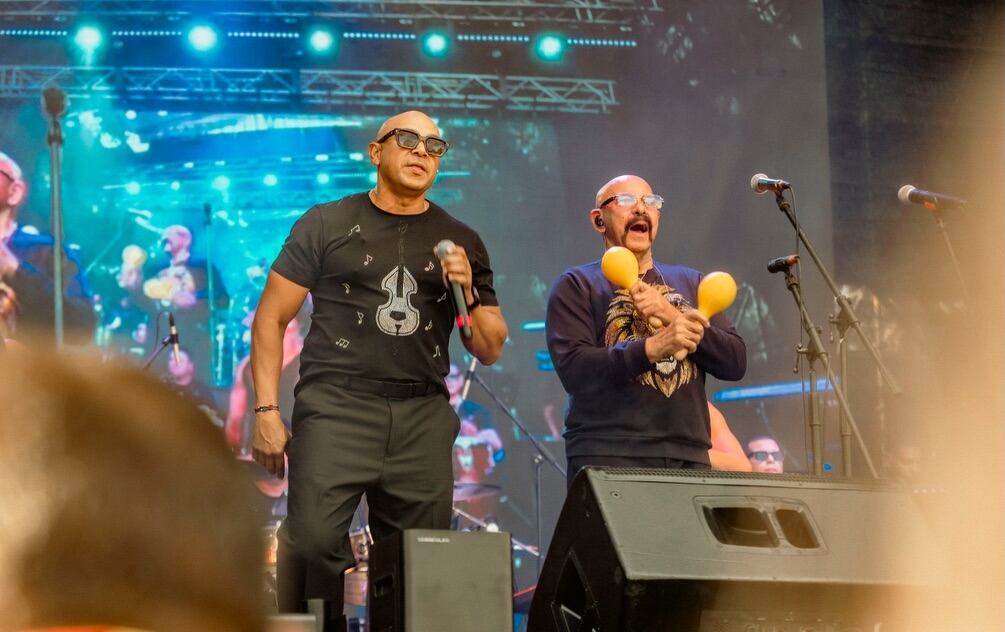 Concierto Óscar D' León en las fiesta de Palmares 2026