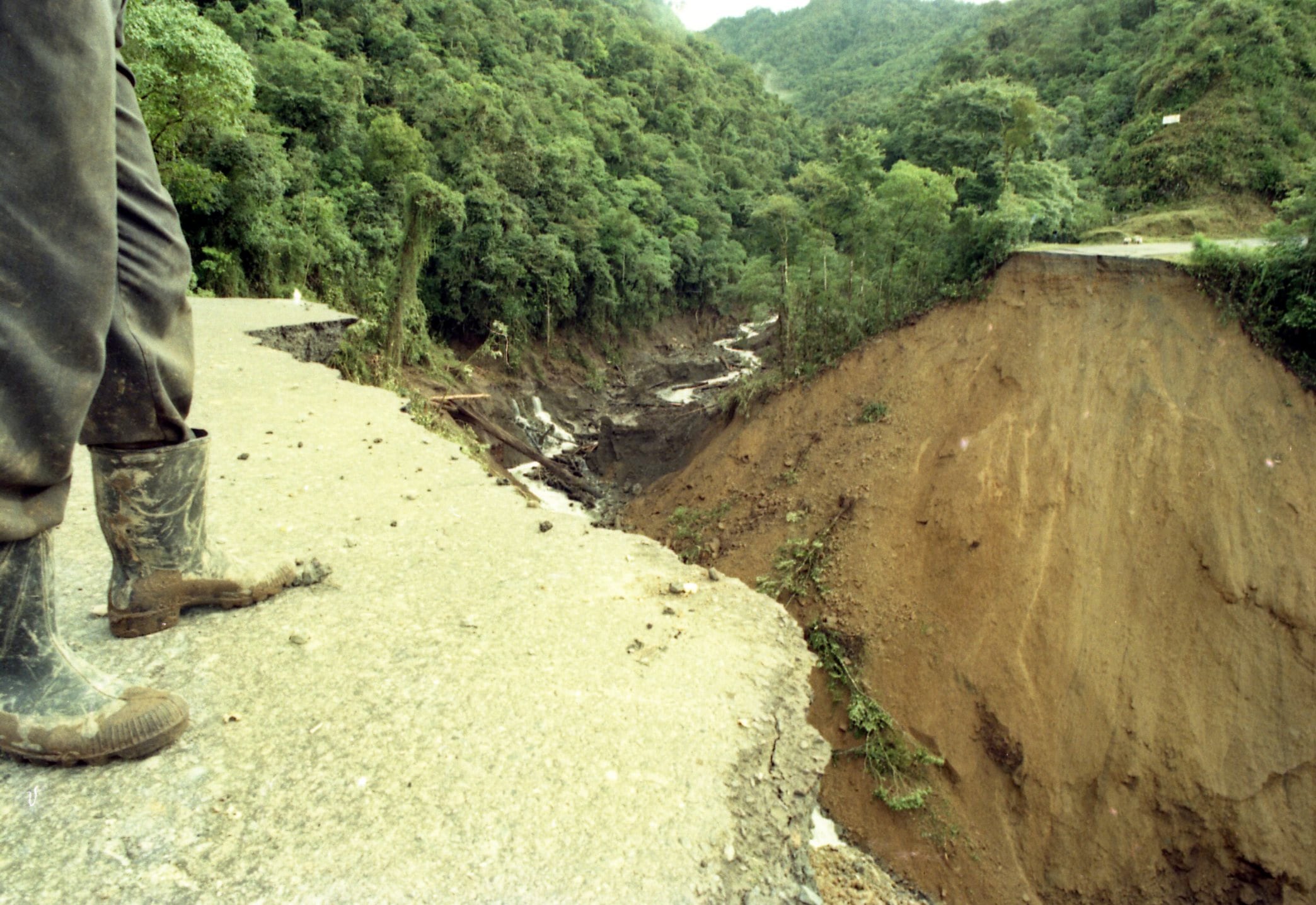 Huracán César, 1996. Foto Archivo.