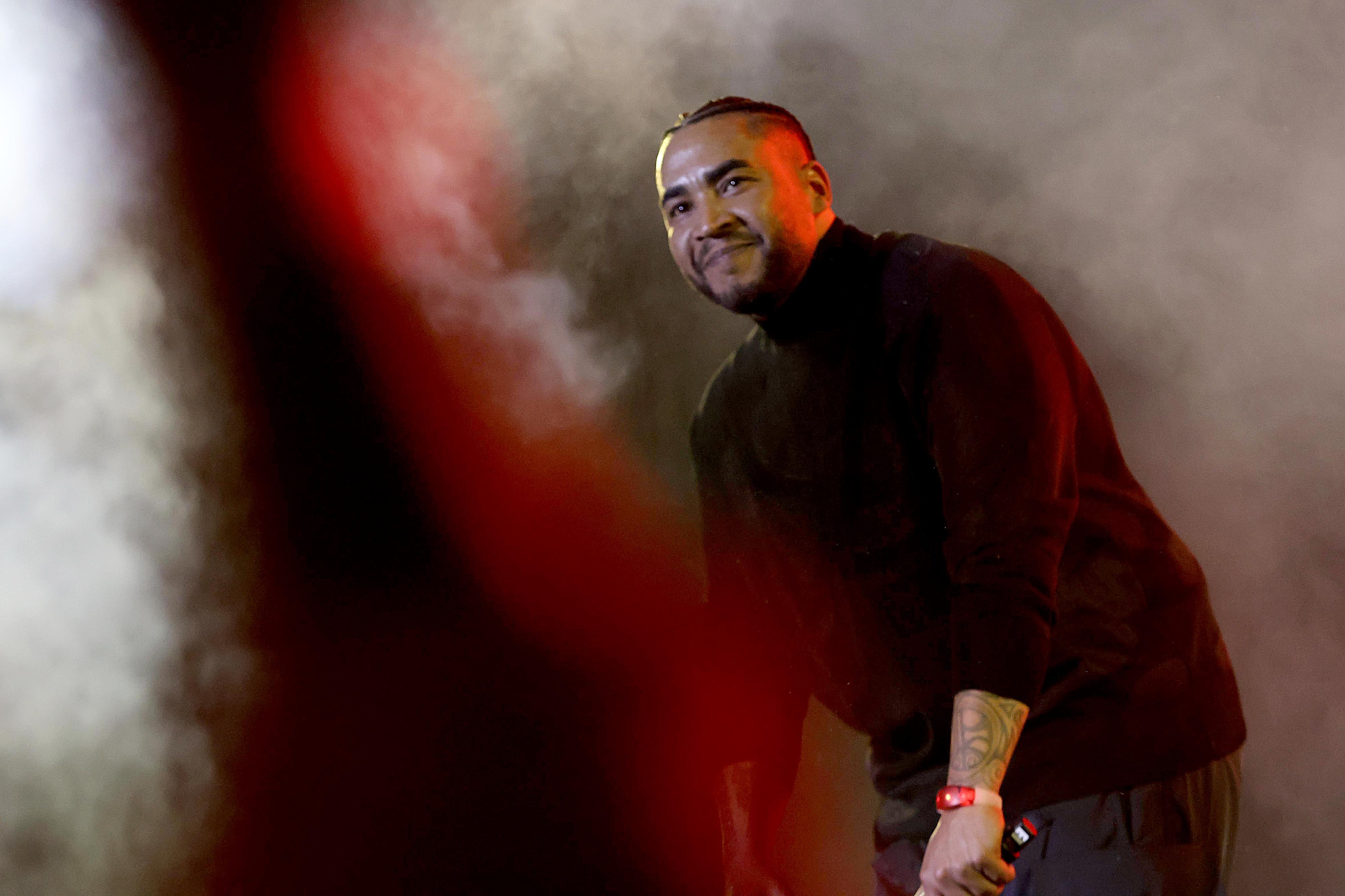 02/03/2023 Estadio Nacional. El epicentro del reguetón en Costa Rica tuvo como máximos exponentes a los internacionales a Ryan Castro, Ivy Queen y Don Omar (en la foto). Pero antes participaron los artistas costarricenses Kavvo, el DJ Johnny, Gimario y Toledo. La fiesta de la música urbana llenó de emoción y alegría el recinto de La Sabana, donde cientos de fans bailaron y gozaron en el Urban Fest 2024. Foto: Rafael Pacheco Granados