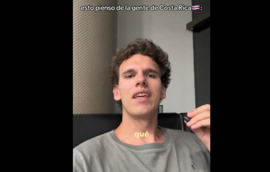 Turista español se volvió viral tras opinar sobre Costa Rica con frases directas.