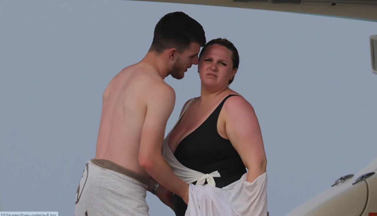 Declan Rice y Lauren Fryer tienen más de ocho años de relación.