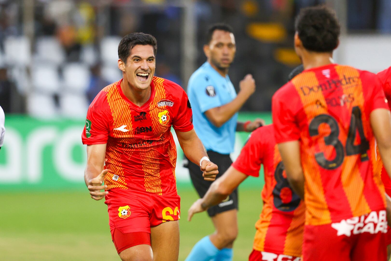 Herediano Vs Diriangén. Foto: Concacaf. com