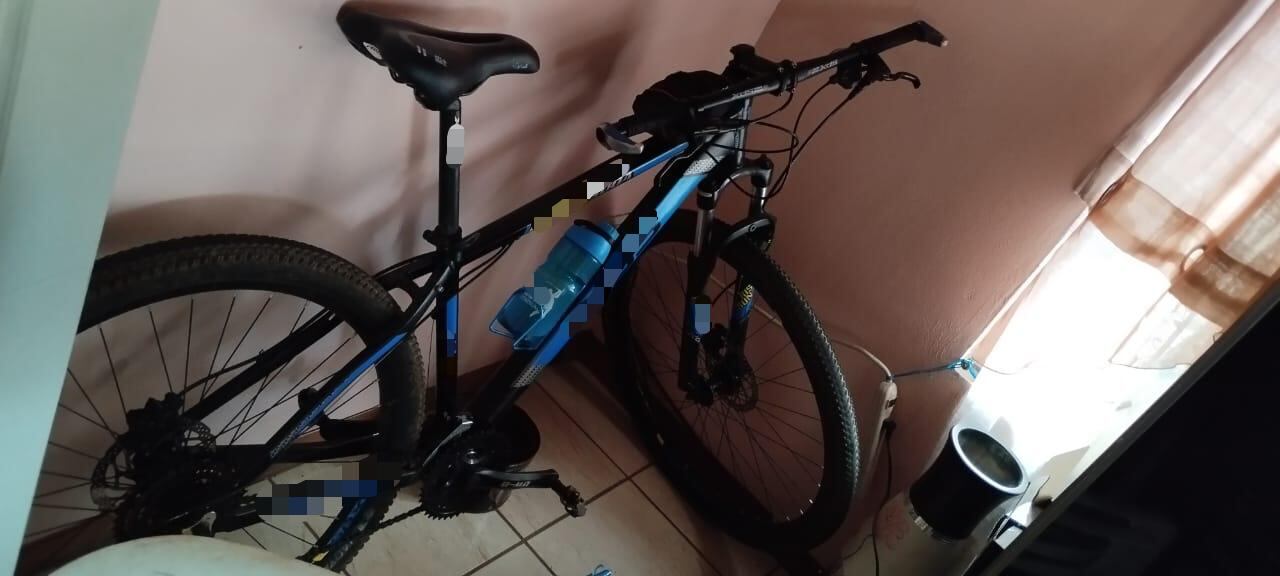 El OIJ decomiso la bicicleta con la que atropellaron a la viejita. Foto: OIJ
