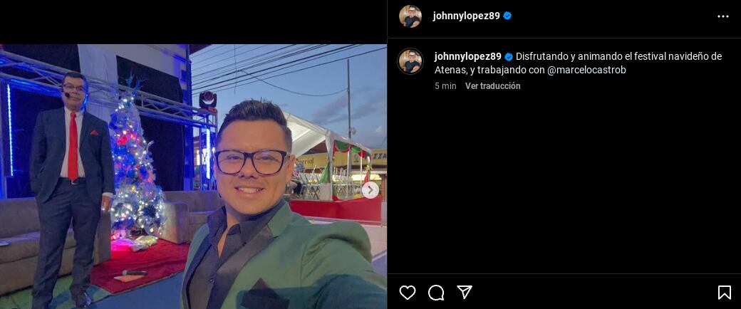 Johnny López y Marcelo Castro