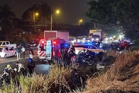 Hombre intentó cruzar la Bernardo Soto y murió tras ser atropellado por un carro y un camión