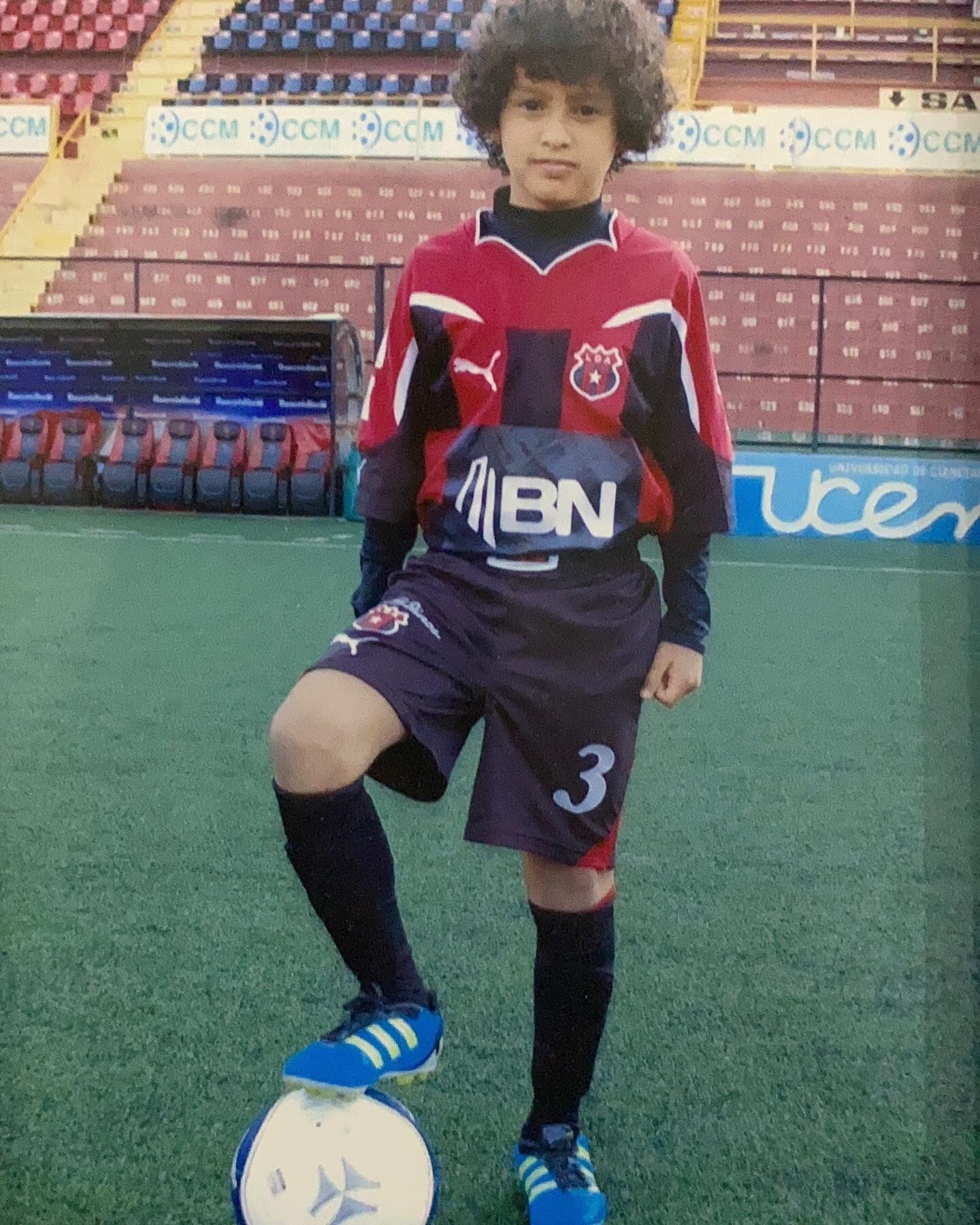 Geancarlo Castro se despide de Alajuelense. Twitter.