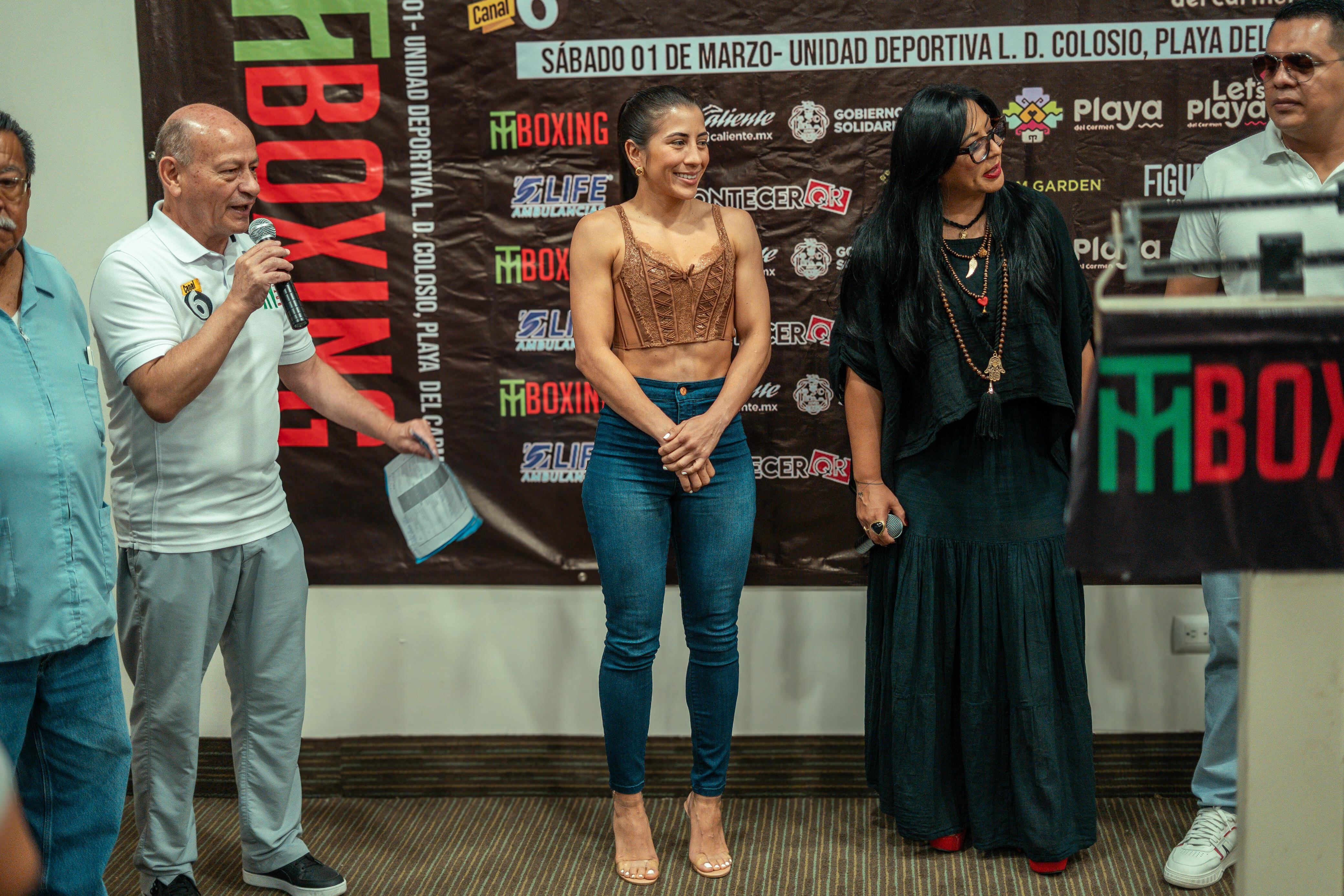 Naomy Valle y Yelmi Sánchez, boxeo femenino