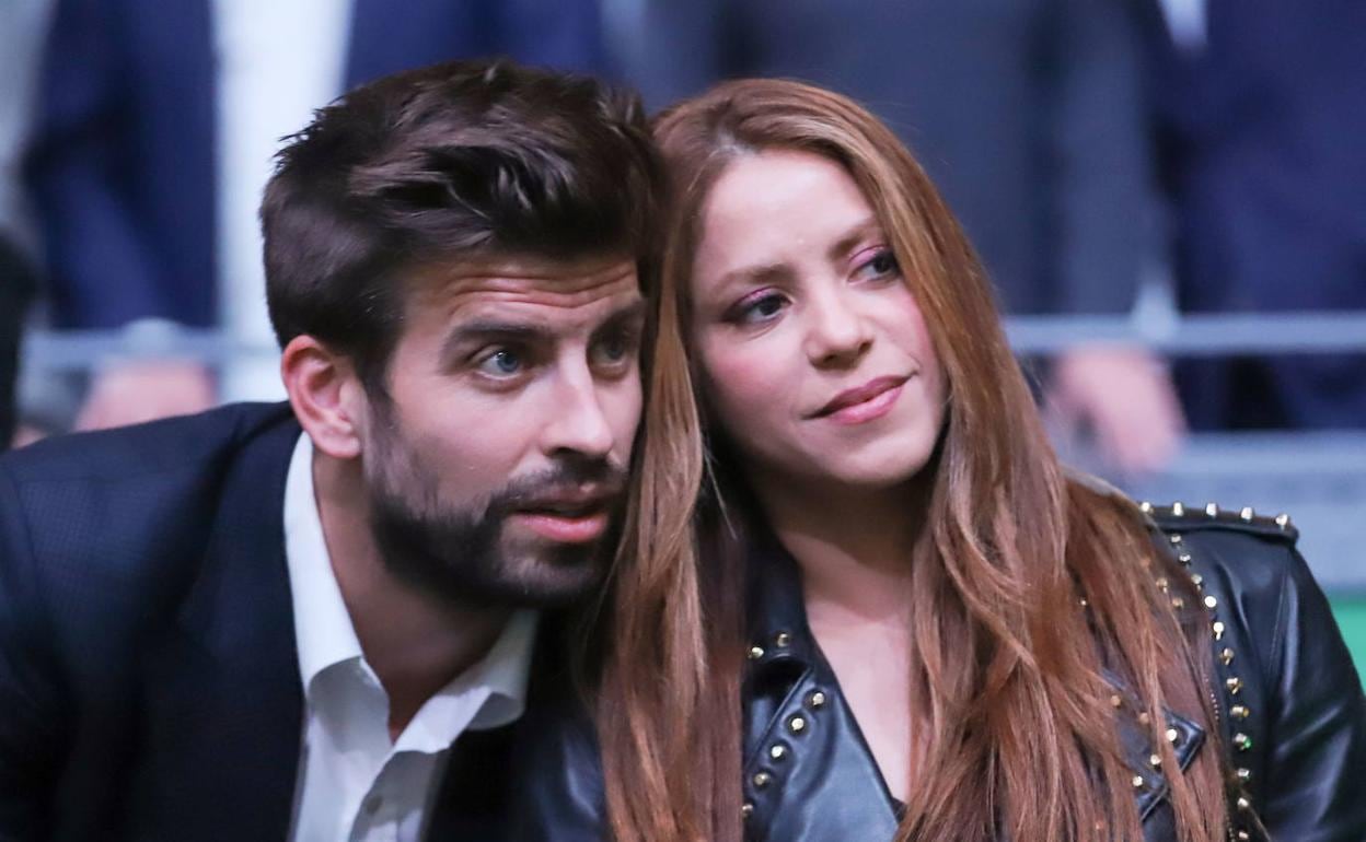Gerard Piqué y Shakira juntos cuando eran pareja.