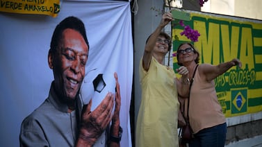 El impresionante homenaje que hicieron en Brasil por el primer aniversario de la muerte de Pelé