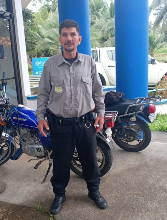 Don Álvaro fue asesinado por delincuentes que le robaron su arma. Foto cortesía Cinthya Núñez.