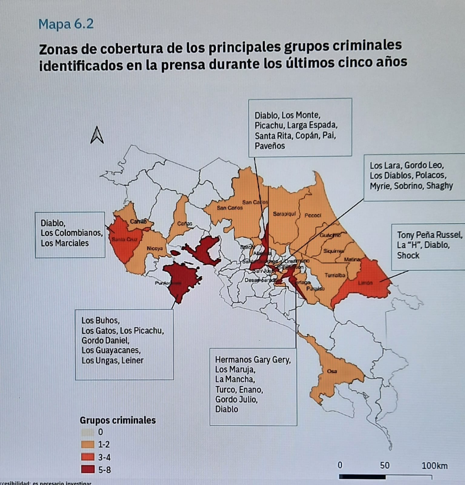 El nombre de Julio Alberto Gómez Pérez, conocido con el alias de Gordo Julio, no solo ha resonado en las investigaciones judiciales, sino que también quedó plasmado en el Informe Estado de la Nación 2024. Foto: Captura del Informe Estado de la Nación